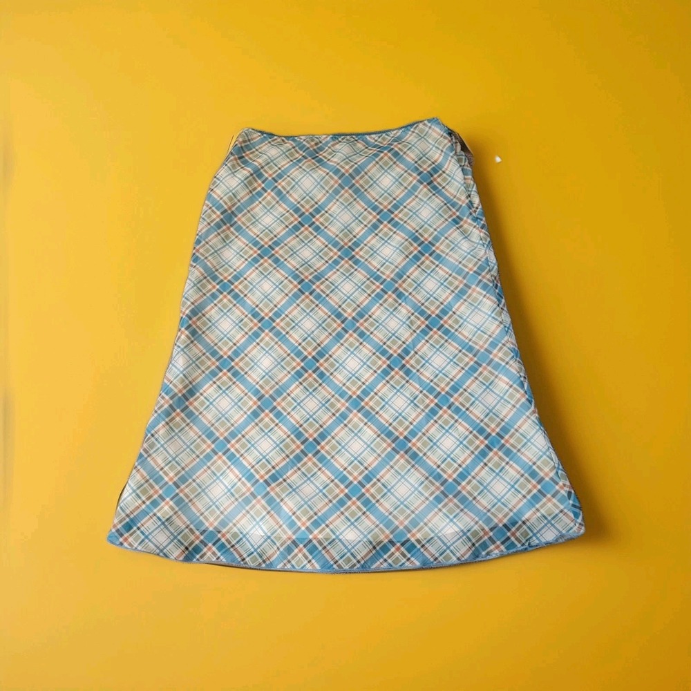 IZ Byer Kids Girls Size 16 Plaid Lined Swing A Line Skirt Modest